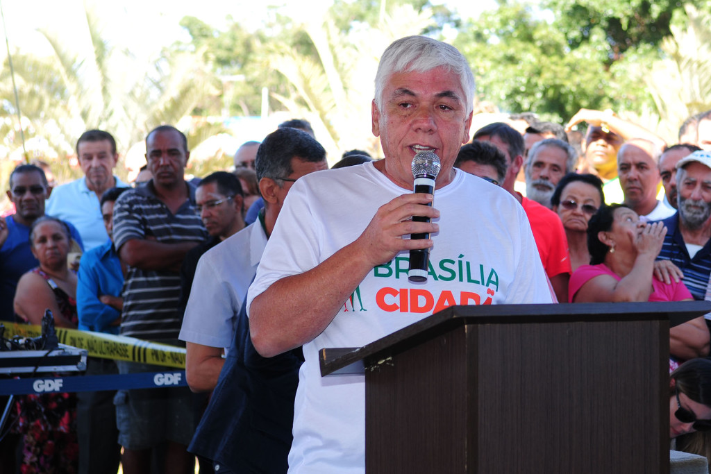 O presidente da Companhia de Desenvolvimento Habitacional do Distrito Federal (Codhab), Gilson Paranhos.