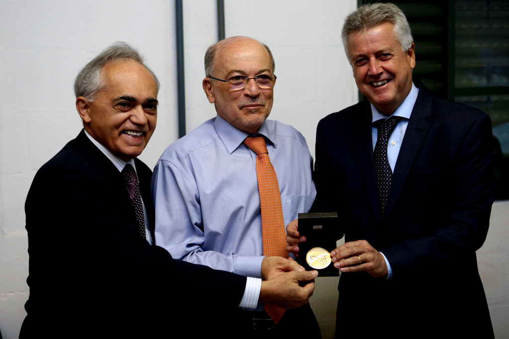 O vice-presidente do TCU, Raimundo Carreiro e o presidente do TCU, Aroldo Cedraz.