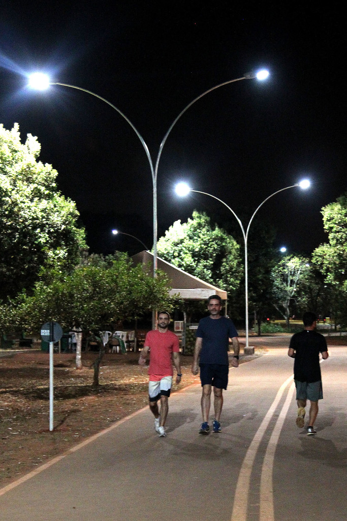 Nova iluminação no Parque da Cidade beneficiará 30 mil pessoas