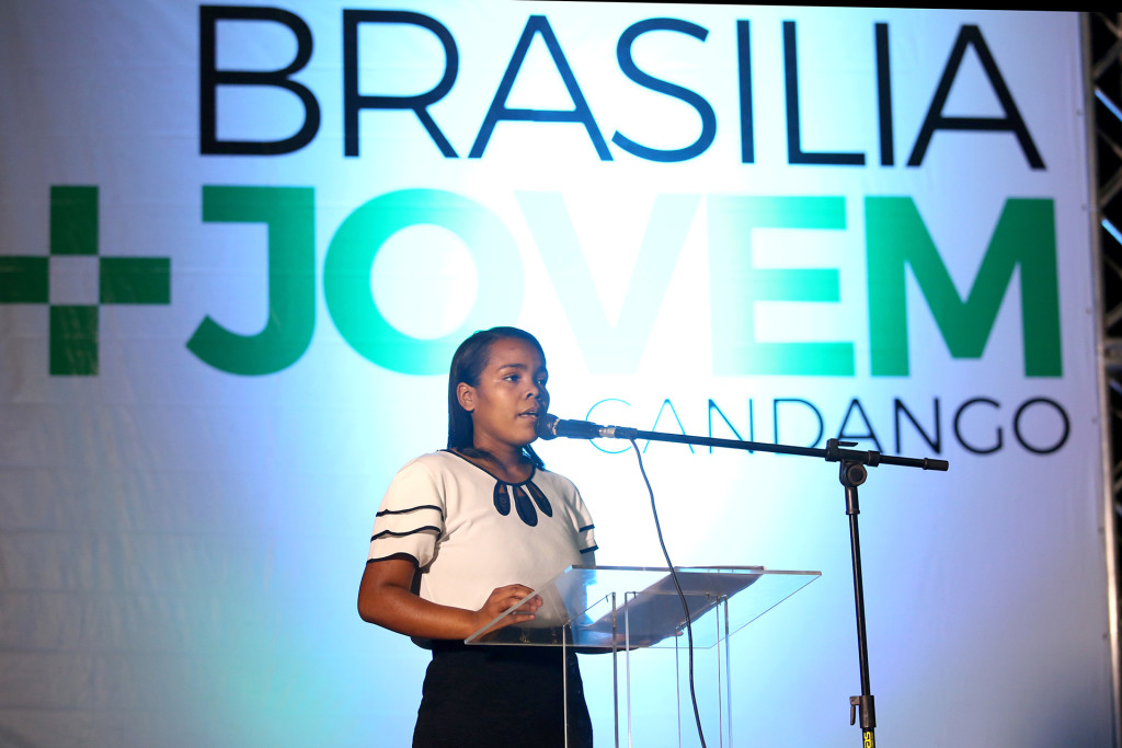 A estudante Mailza Rosa da Silva, de 19 anos, que destacou a importância da iniciativa e fez um pedido para todos os participantes: “essa ação não pode parar”.