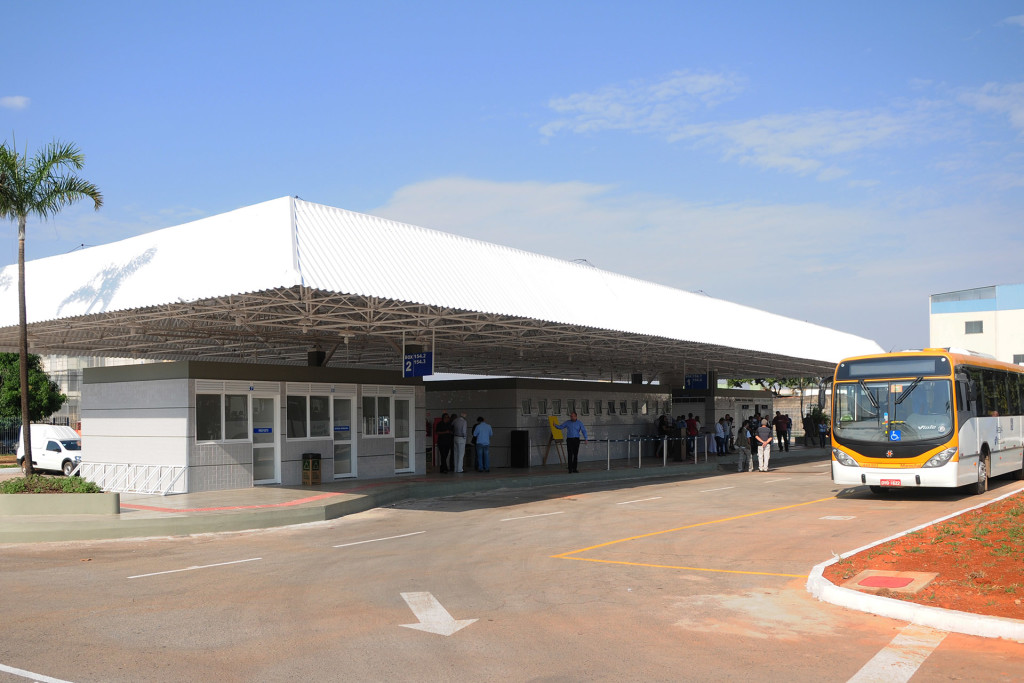 O terminal rodoviário do Guará I, na QI 12, foi reinaugurado na manhã desta terça-feira (16).