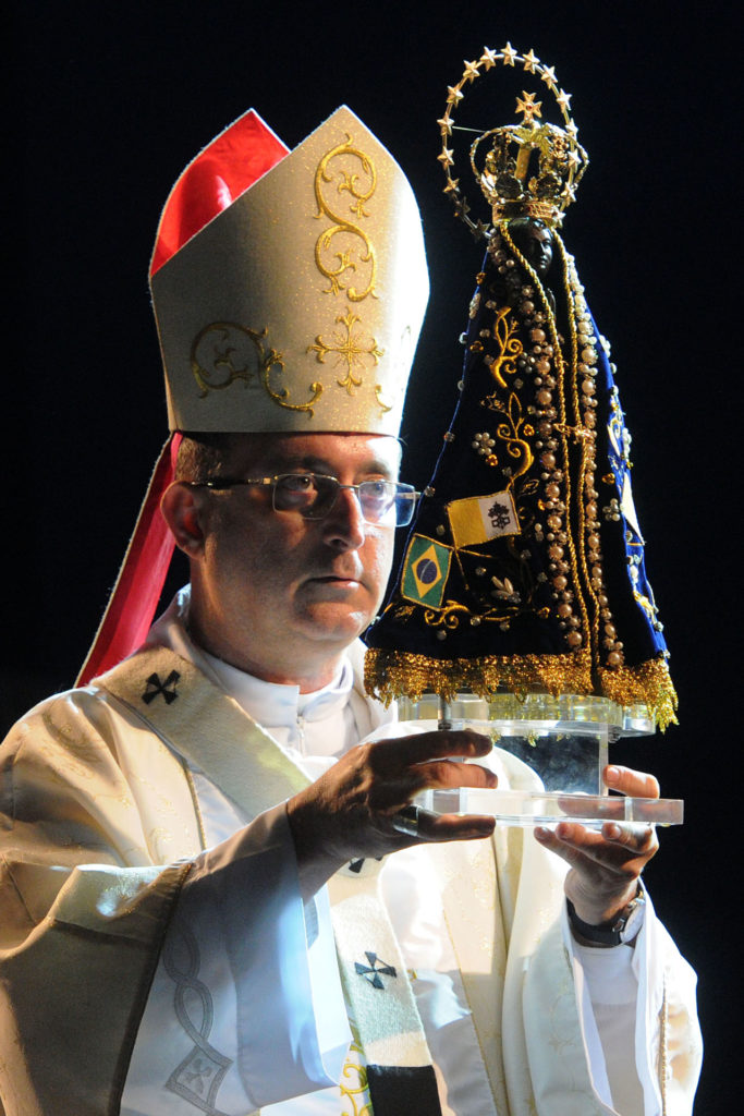 A celebração foi presidida pelo arcebispo de Brasília e presidente da Conferência Nacional dos Bispos do Brasil, dom Sergio da Rocha.