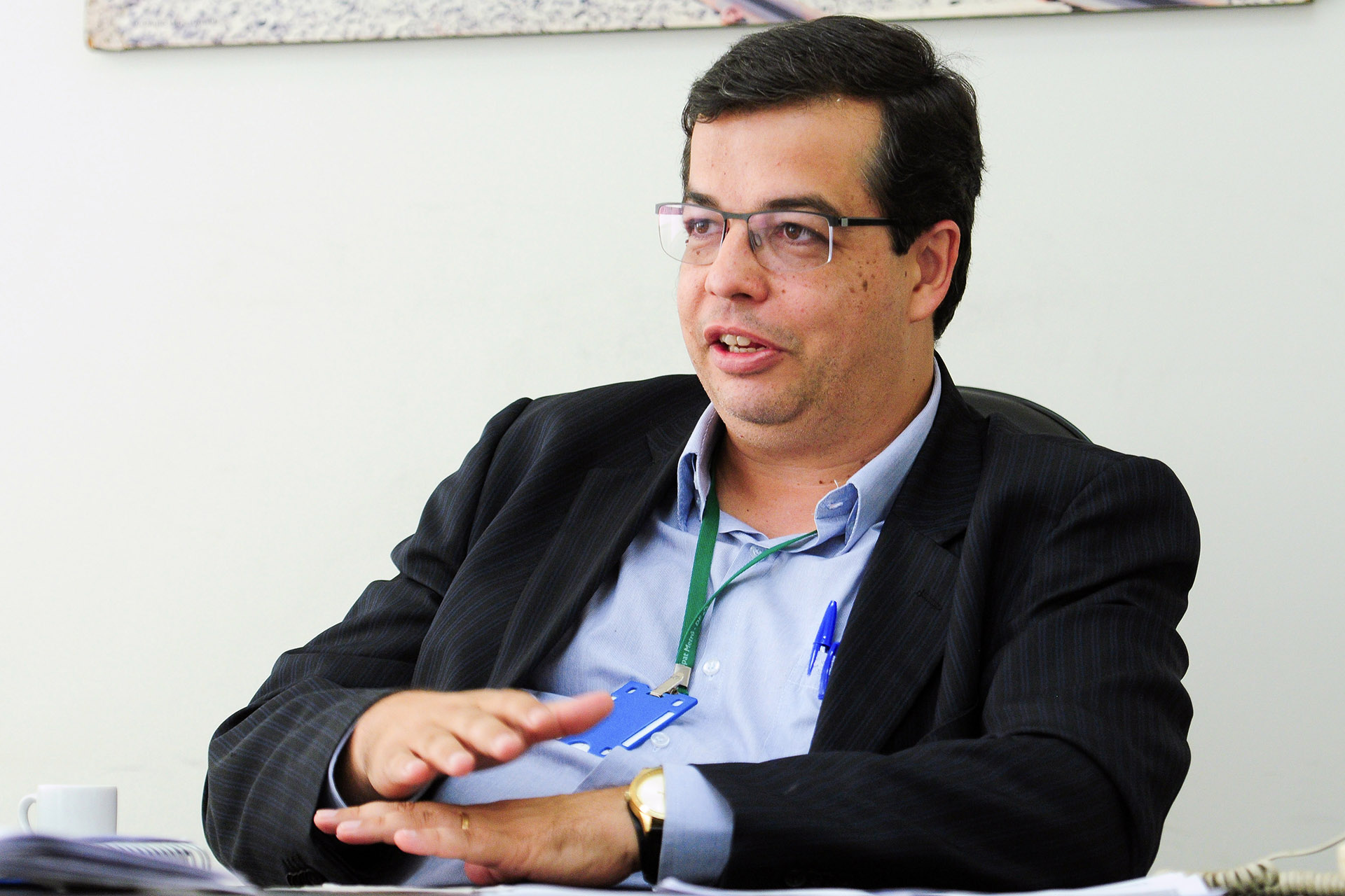 O diretor financeiro e comercial do Metrô, Gilberto Pompilio de Melo.