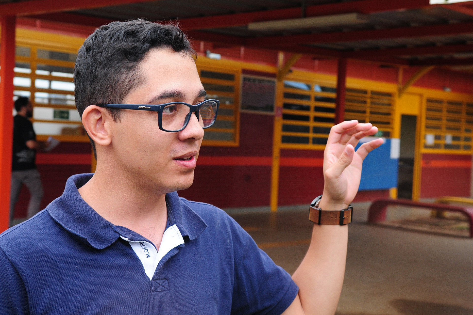 O engenheiro civil Luís Felippe Santana se formou usando o projeto como trabalho de conclusão do curso