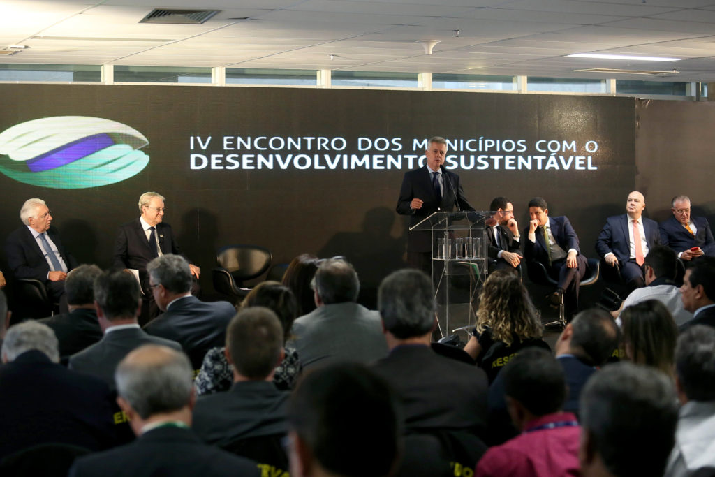 A abertura oficial, nesta terça-feira (25), contou com a participação do governador de Brasília, Rodrigo Rollemberg.
