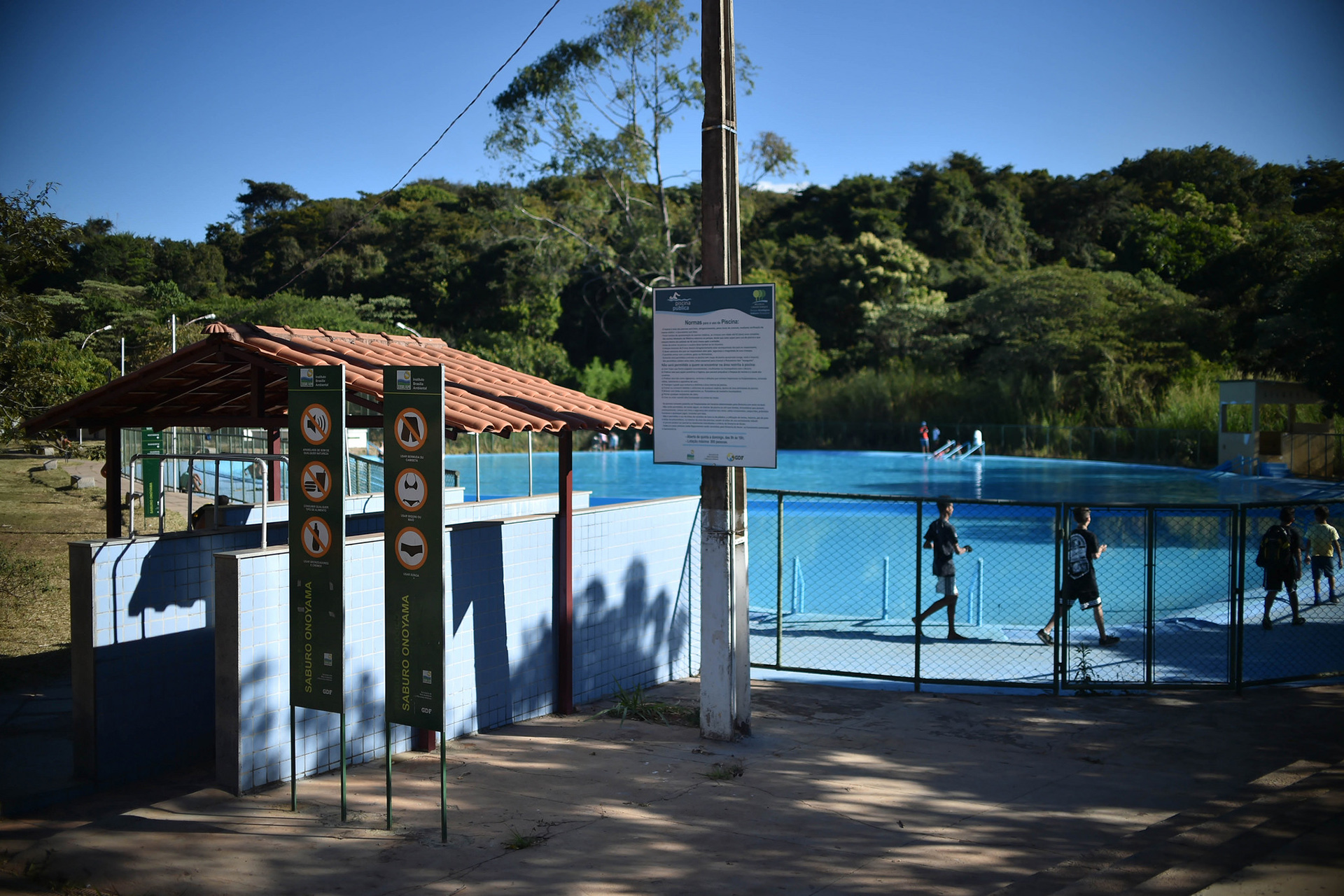 Piscinas - Parque Água Mineral, Brasília faz 50 anos