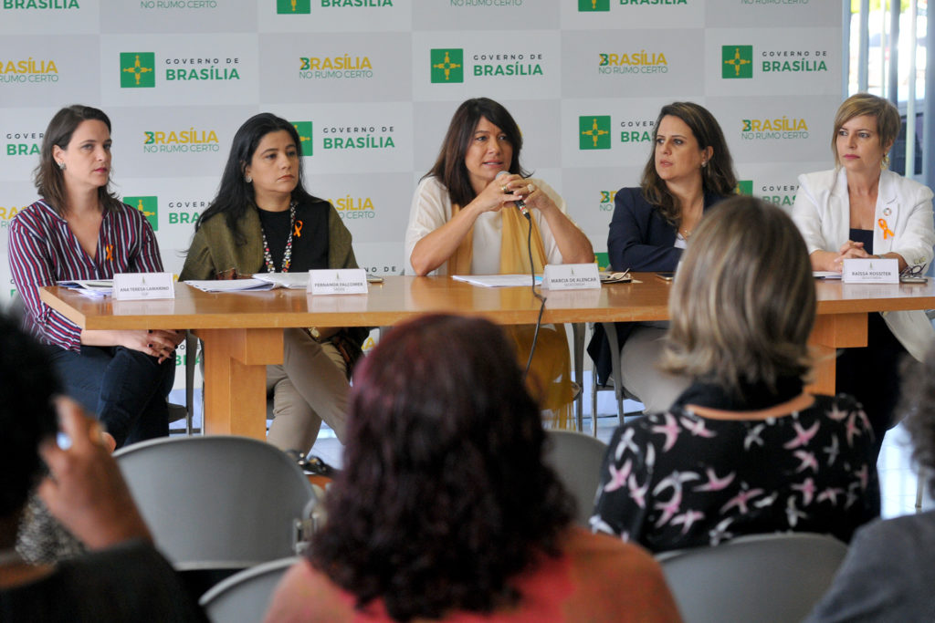 A campanha da ONU de combate à violência contra a mulher conta com a adesão do governo de Brasília e foi divulgada nesta sexta-feira (17), em entrevista coletiva no Palácio do Buriti.