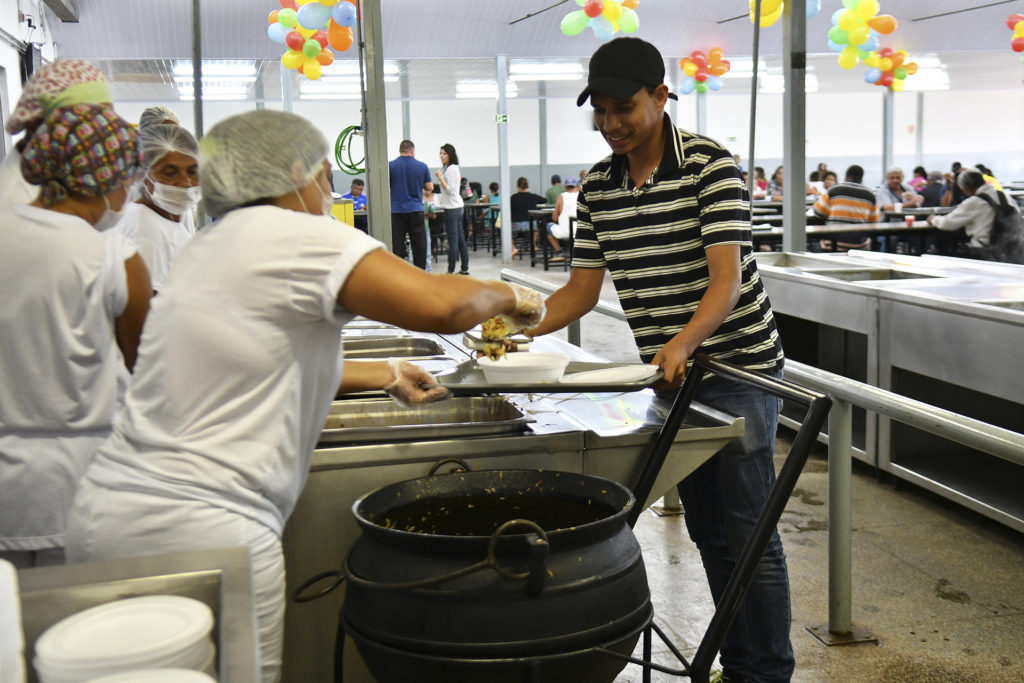 O Restaurante Comunitário de Santa Maria funciona de segunda a sábado, das 11 às 14 horas. Foto: Andre Borges/Agência Brasília