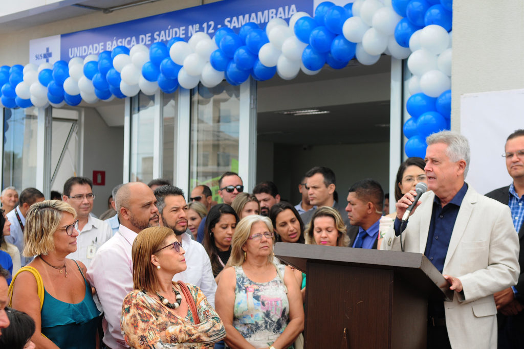 UBS 12 é inaugurada em Samambaia com 700 metros quadrados de área, a unidade conta com sete equipes de saúde da família. Governador Rodrigo Rollemberg participou de cerimônia nesta quinta-feira (18).