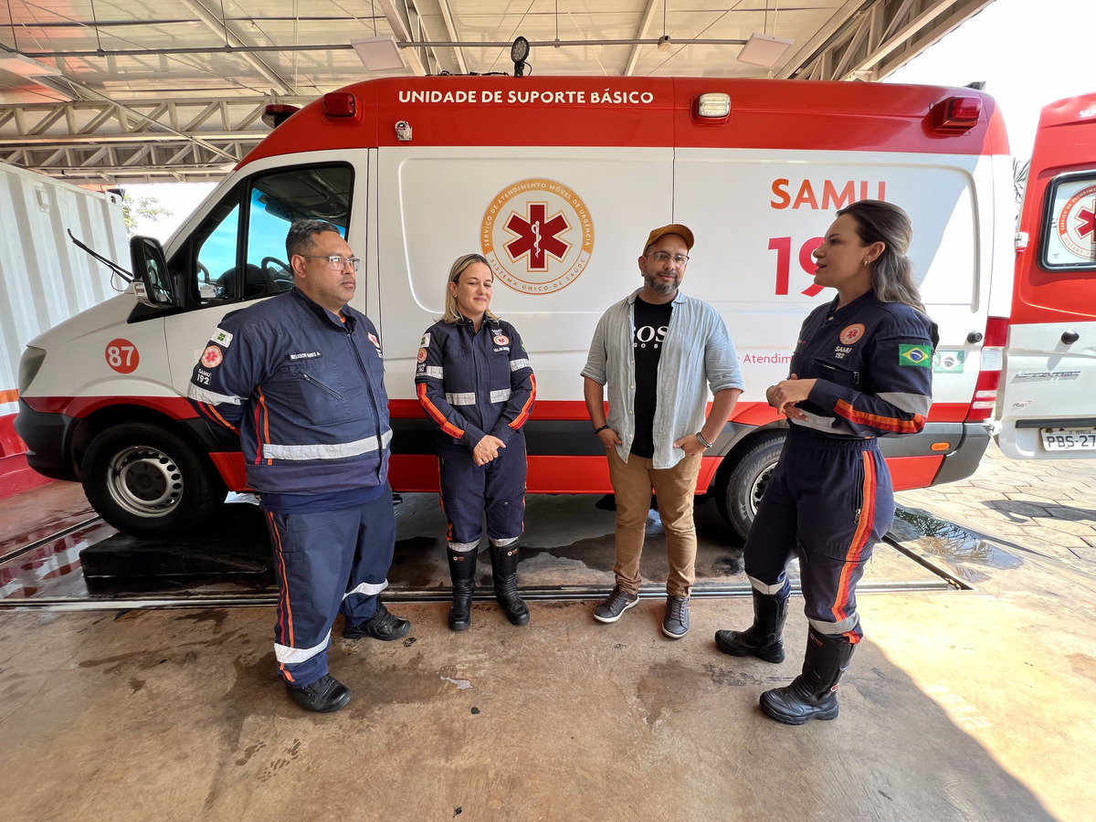 GMNH escolta ambulância com vítima de parada cardiorrespiratória e recebe  agradecimento da SAMU