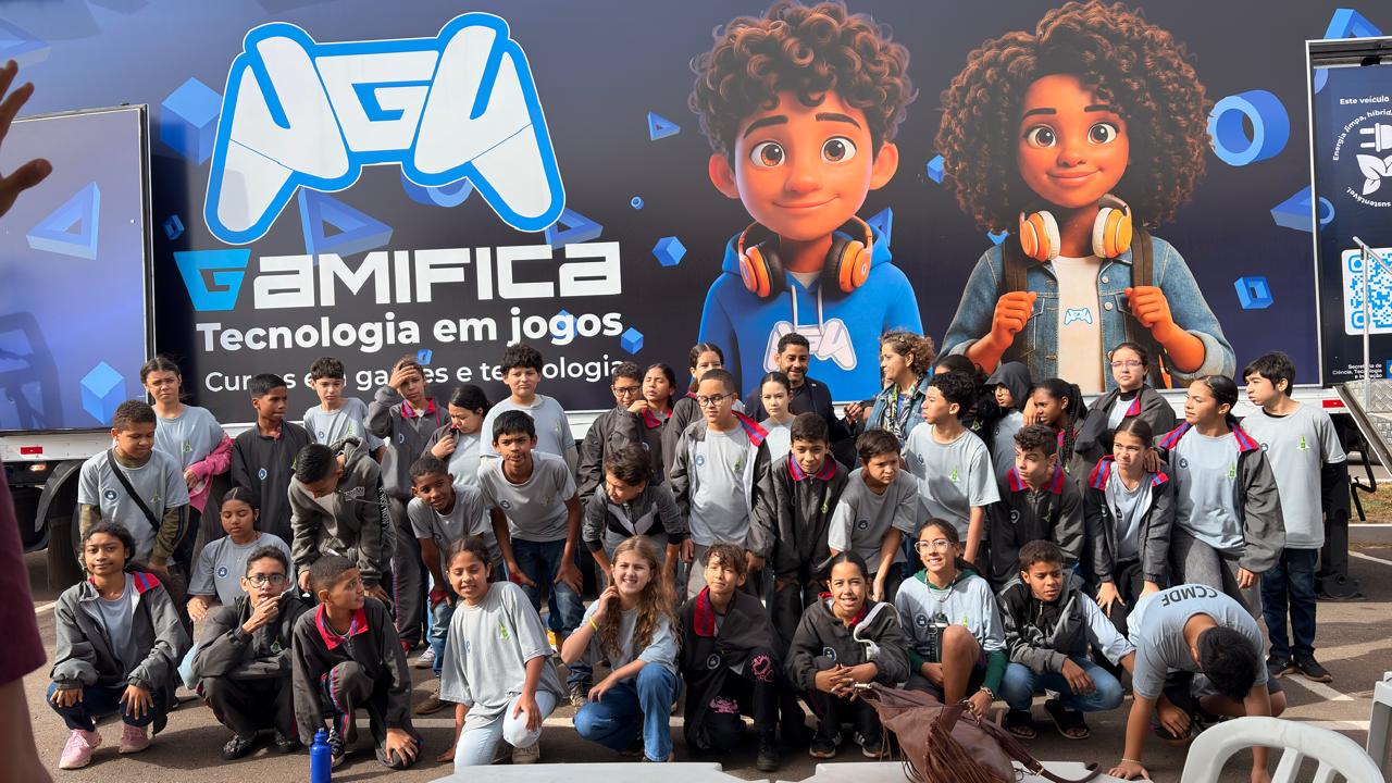 Projeto Gamifica Capacita 80 Alunos no GDF na Sua Porta