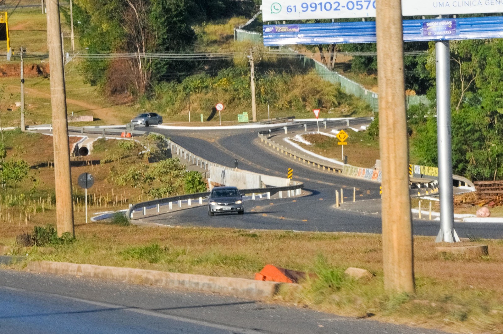 Via de ligação entre o Guará e o Núcleo Bandeirante permanecerá interditada até sexta (3/7)