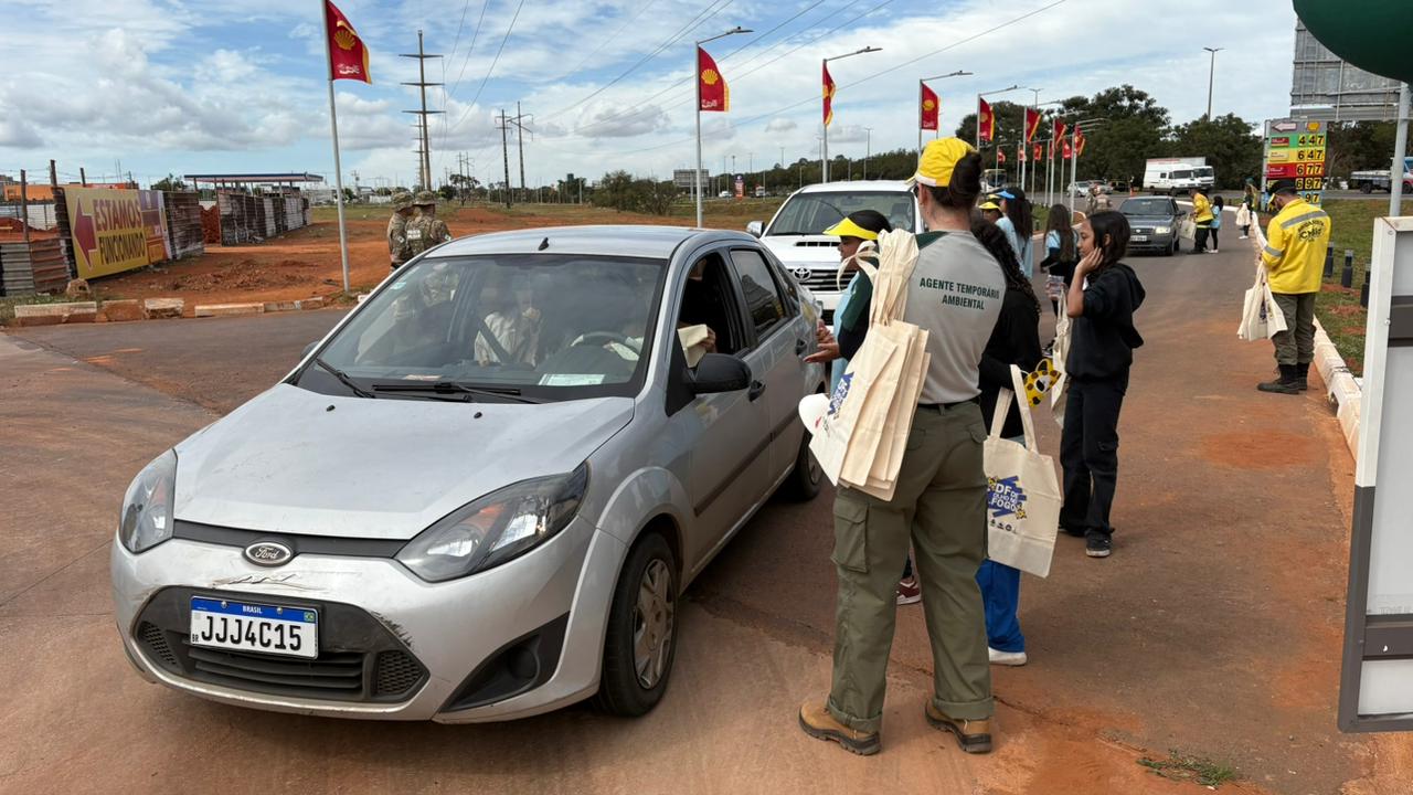 Ceilândia Promove 5ª Blitz Educativa sobre Incêndios Florestais