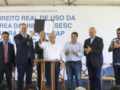 GDF entrega escritura ao Sesc do Guará, onde 25 mil pessoas são atendidas mensalmente