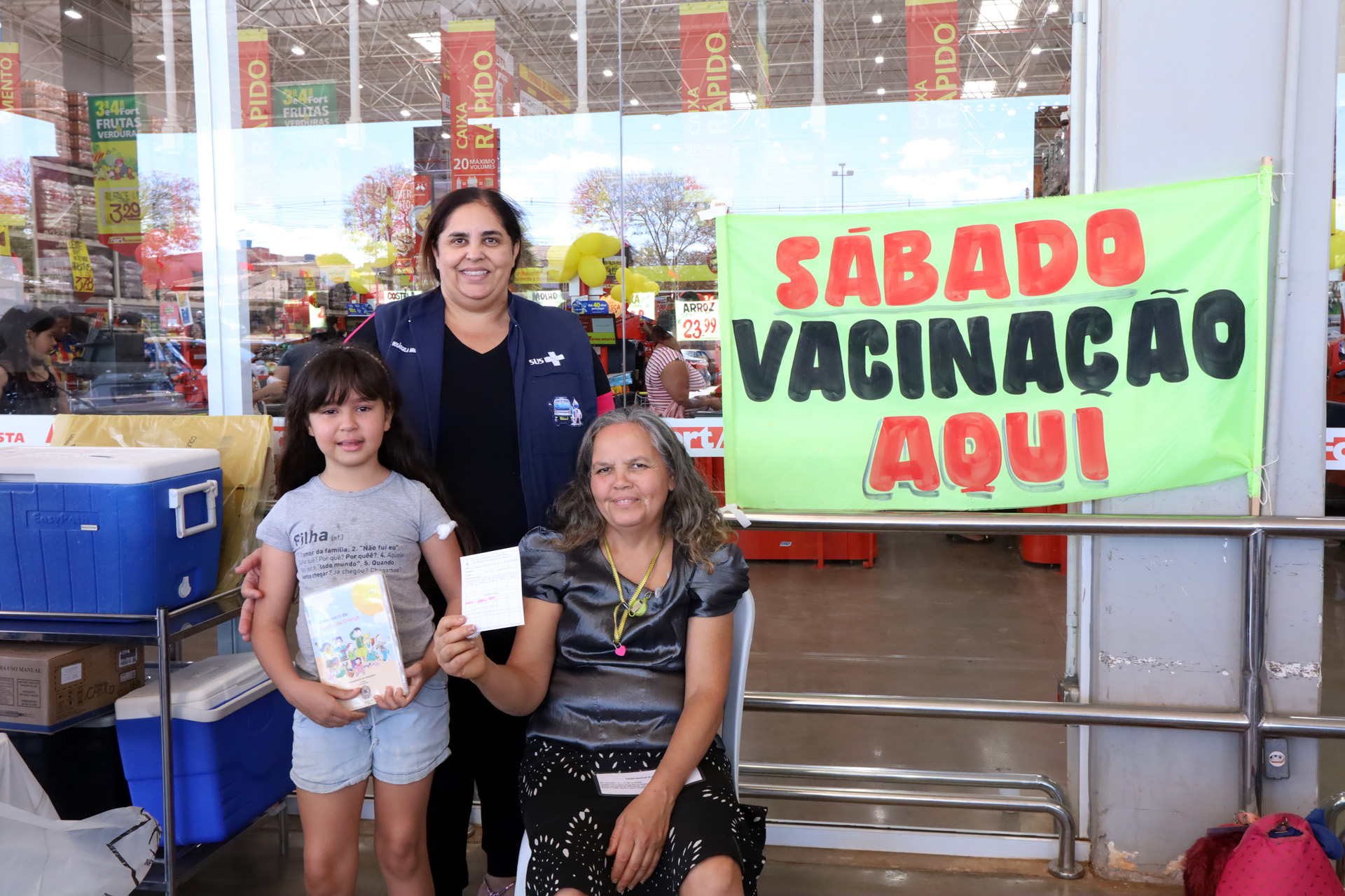 DF terá 50 pontos de vacinação neste sábado (4). Confira os locais