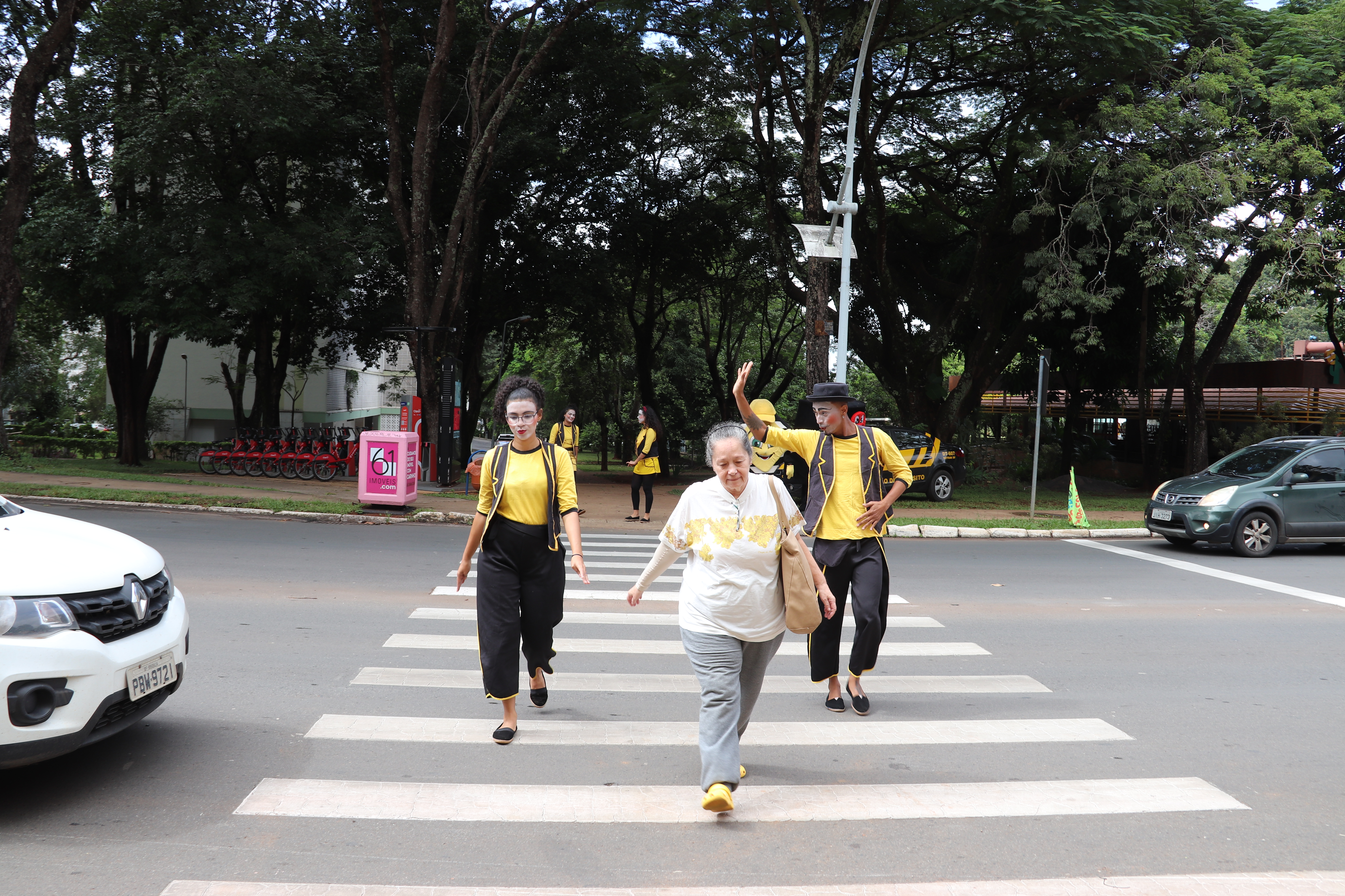 DF comemora Dia do Pedestre com redução de 16% de óbitos em vias da capital
