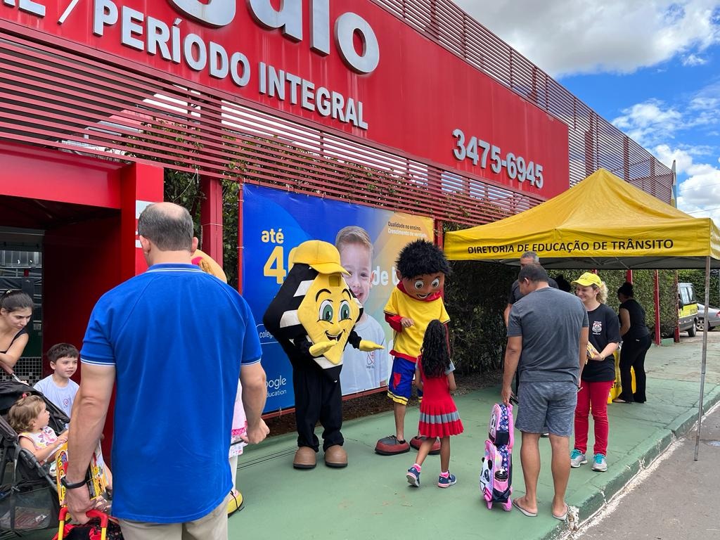 Campanha Volta às Aulas começa na segunda-feira (4) para conscientizar sobre segurança viária