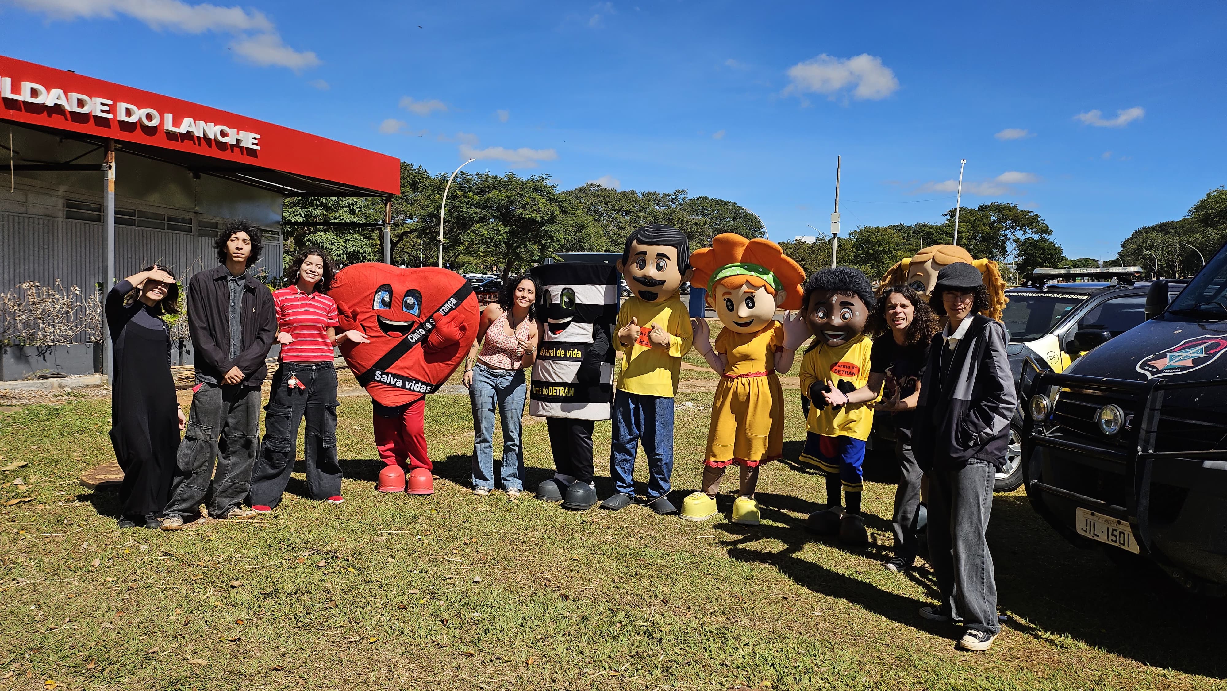 Detran-DF participa do Maio Amarelo UnB 2025