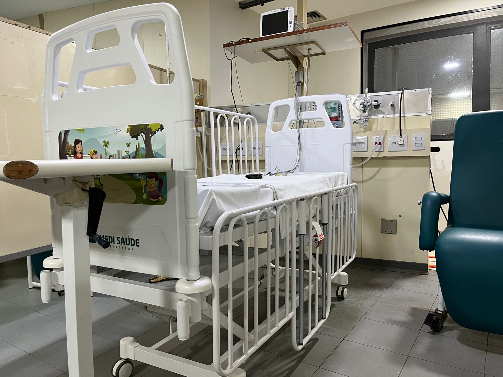 Hospitais de Base e Regional de Santa Maria recebem novos leitos&nbsp;para atendimento pediátrico