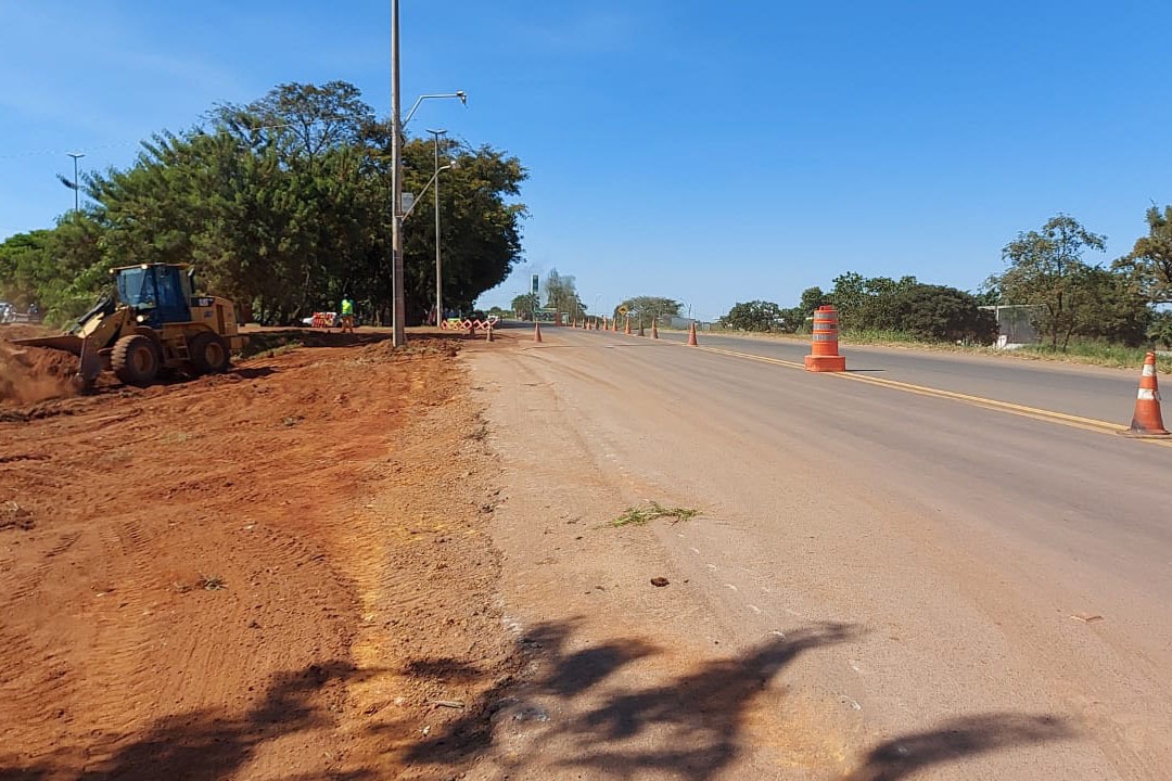 Publicado o aviso de licitação para implantação de via marginal na DF-290, em Santa Maria