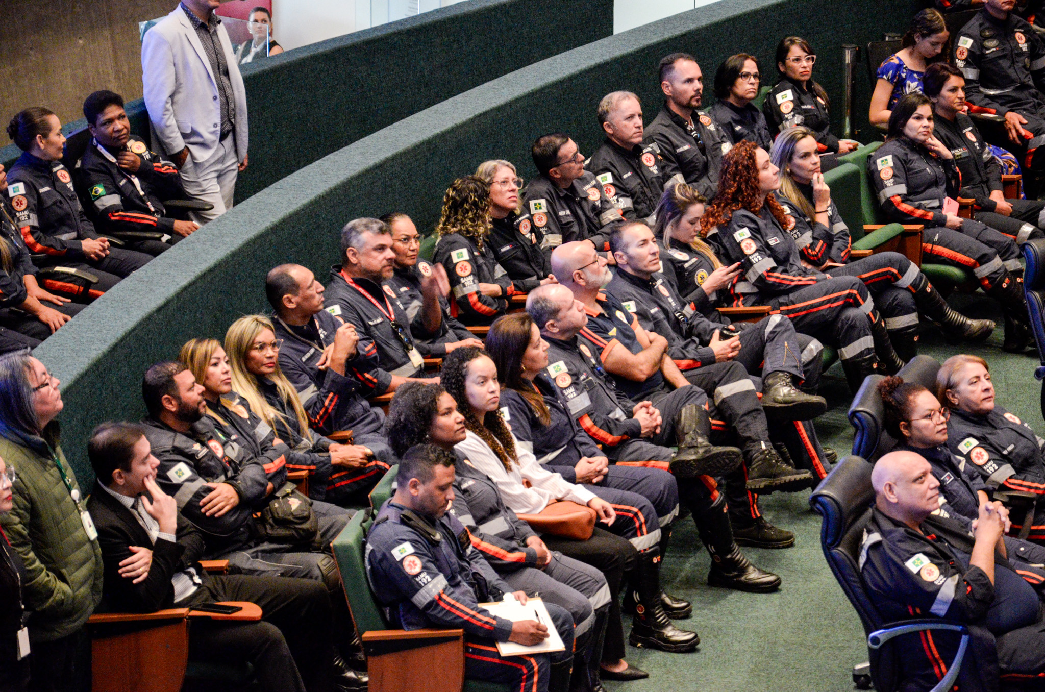 Samu-DF é homenageado em sessão solene&nbsp;na Câmara Legislativa