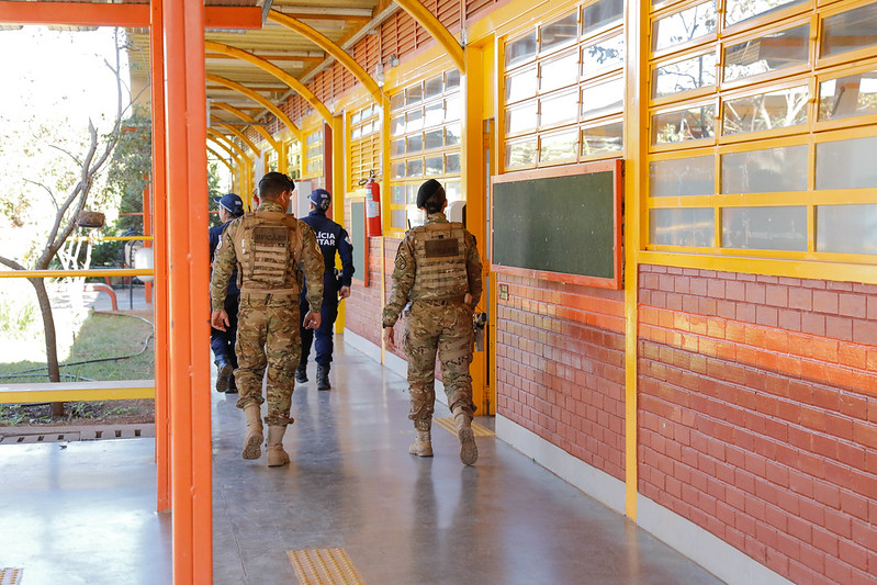 Policiamento ganha reforço para o Concurso Nacional Unificado