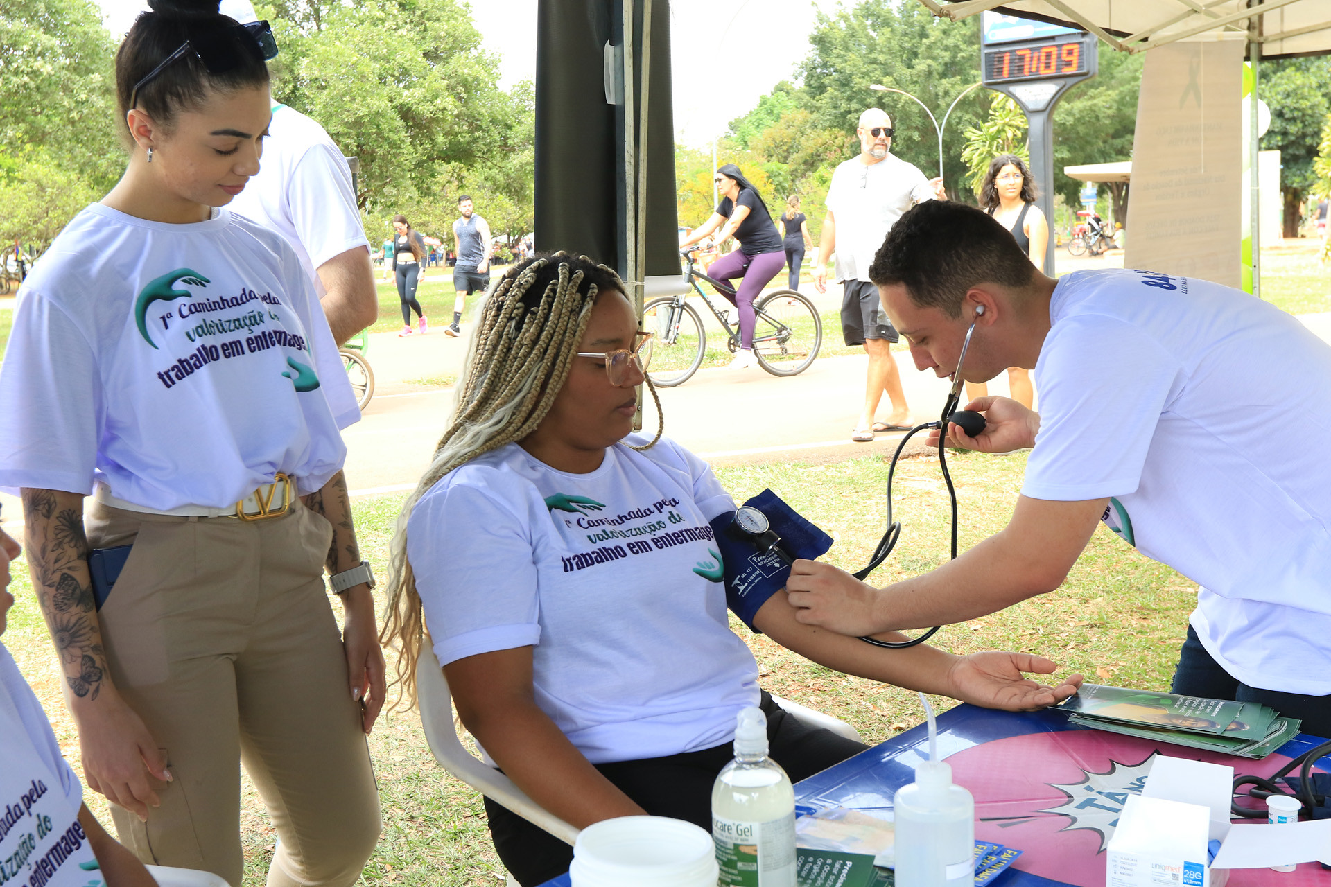 Evento em apoio à doação de órgãos leva serviços de saúde ao Parque da Cidade