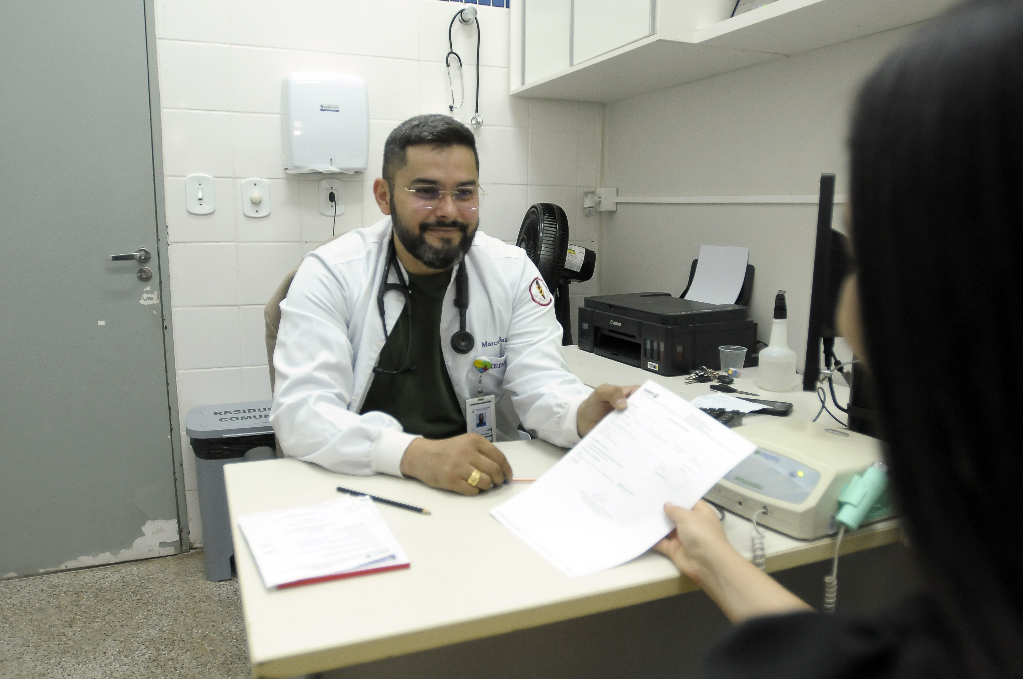Servidores da rede pública de saúde são campeões em elogios na Ouvidoria