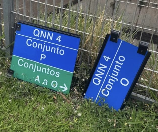 Vandalismo em placas de endereçamento gera prejuízo ao patrimônio público em Ceilândia