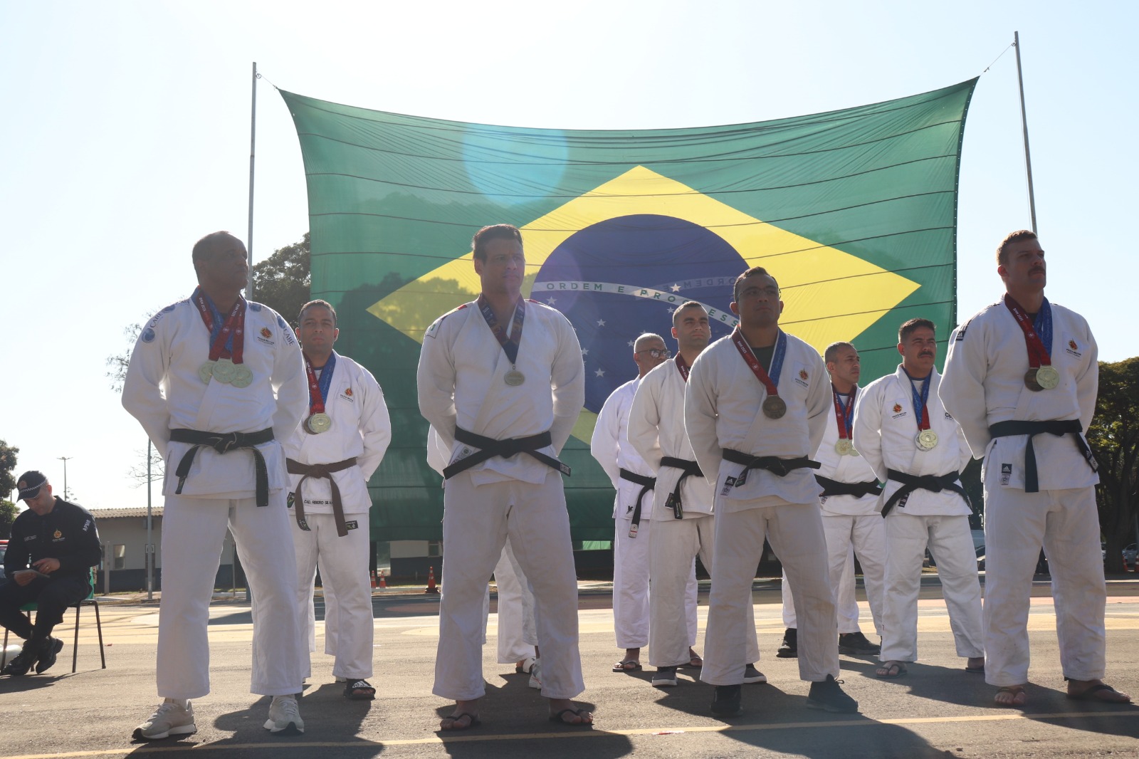 PMDF homenageia precursores das artes marciais e atletas de destaque&nbsp;