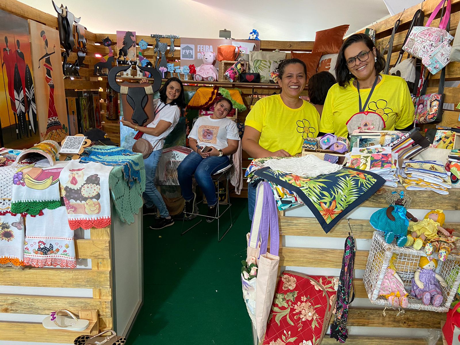 Feira rural na AgroBrasília prioriza o trabalho feminino e produtos da agricultura familiar