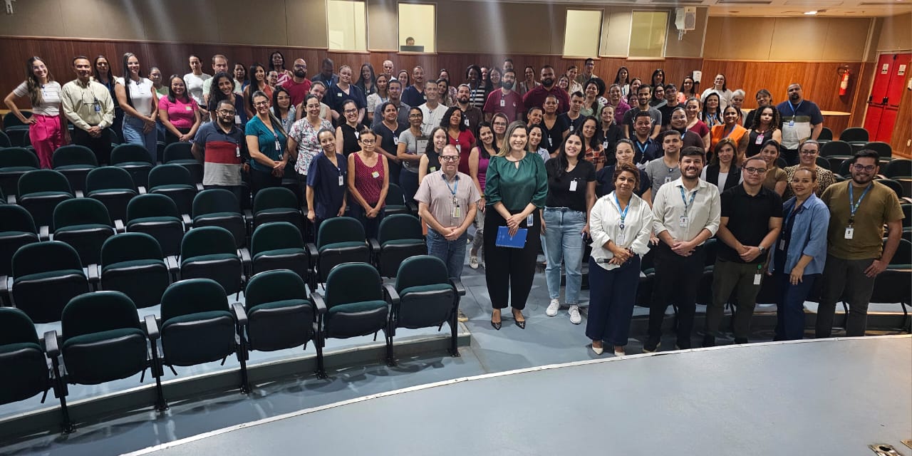 Novos colaboradores da Saúde passam por acolhimento no Hospital Regional de Santa Maria