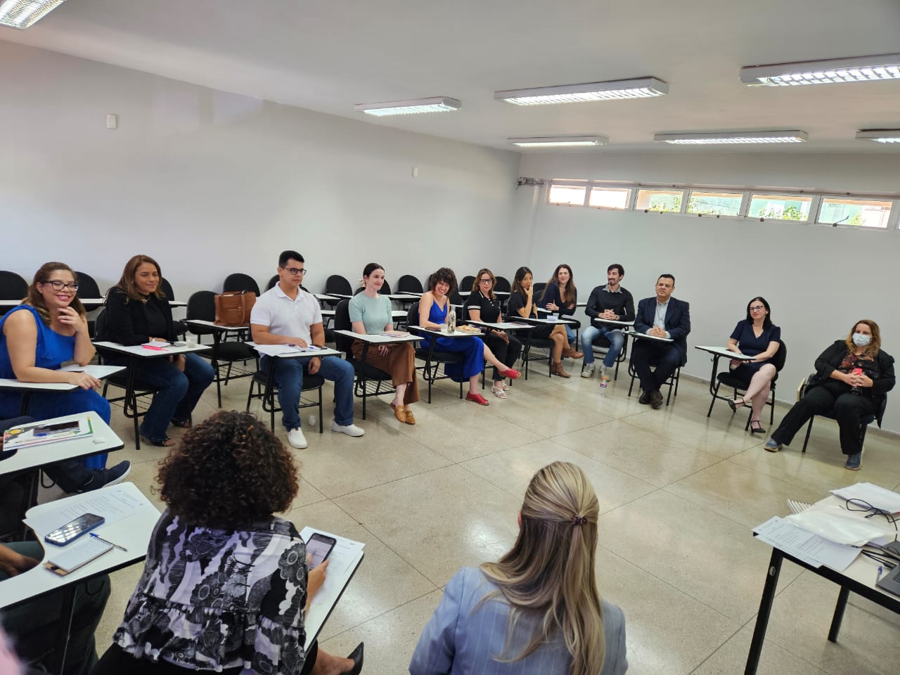 Representantes de escolas de Saúde Pública de Mato Grosso e do Amazonas visitam a ESP-DF&nbsp;