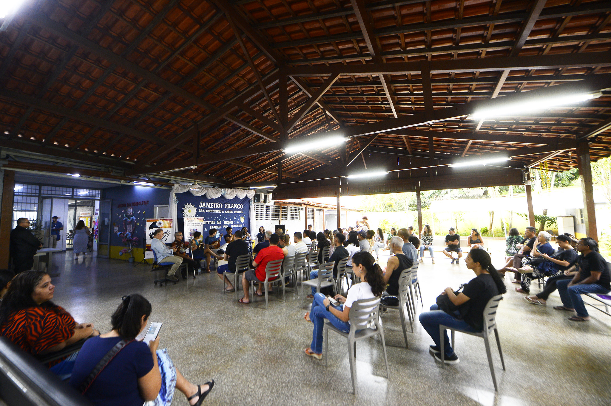 Caps II de Taguatinga oferece arte e cultura à comunidade local