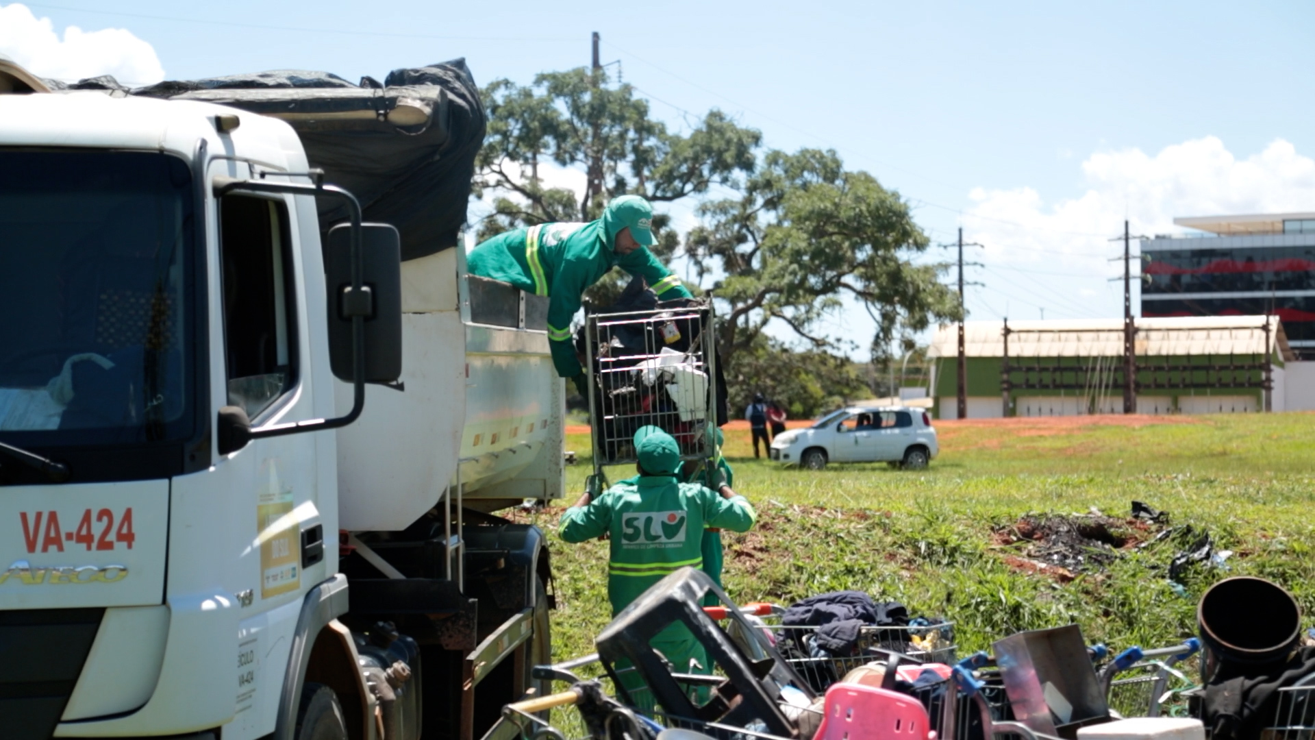 Ação de acolhimento da população em situação de rua contempla, nesta terça (5), o Plano Piloto