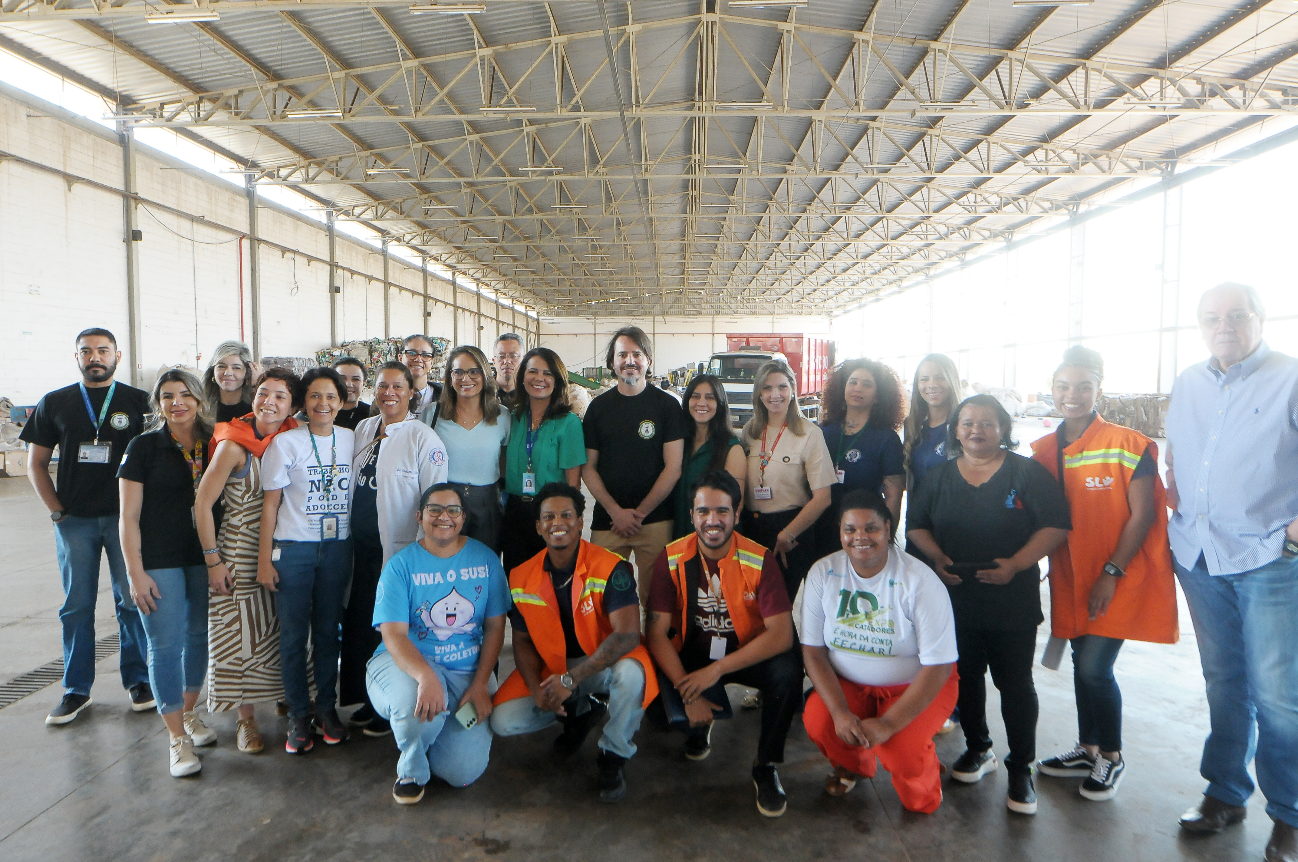 Catadores no DF recebem vacinação e cuidados com a saúde