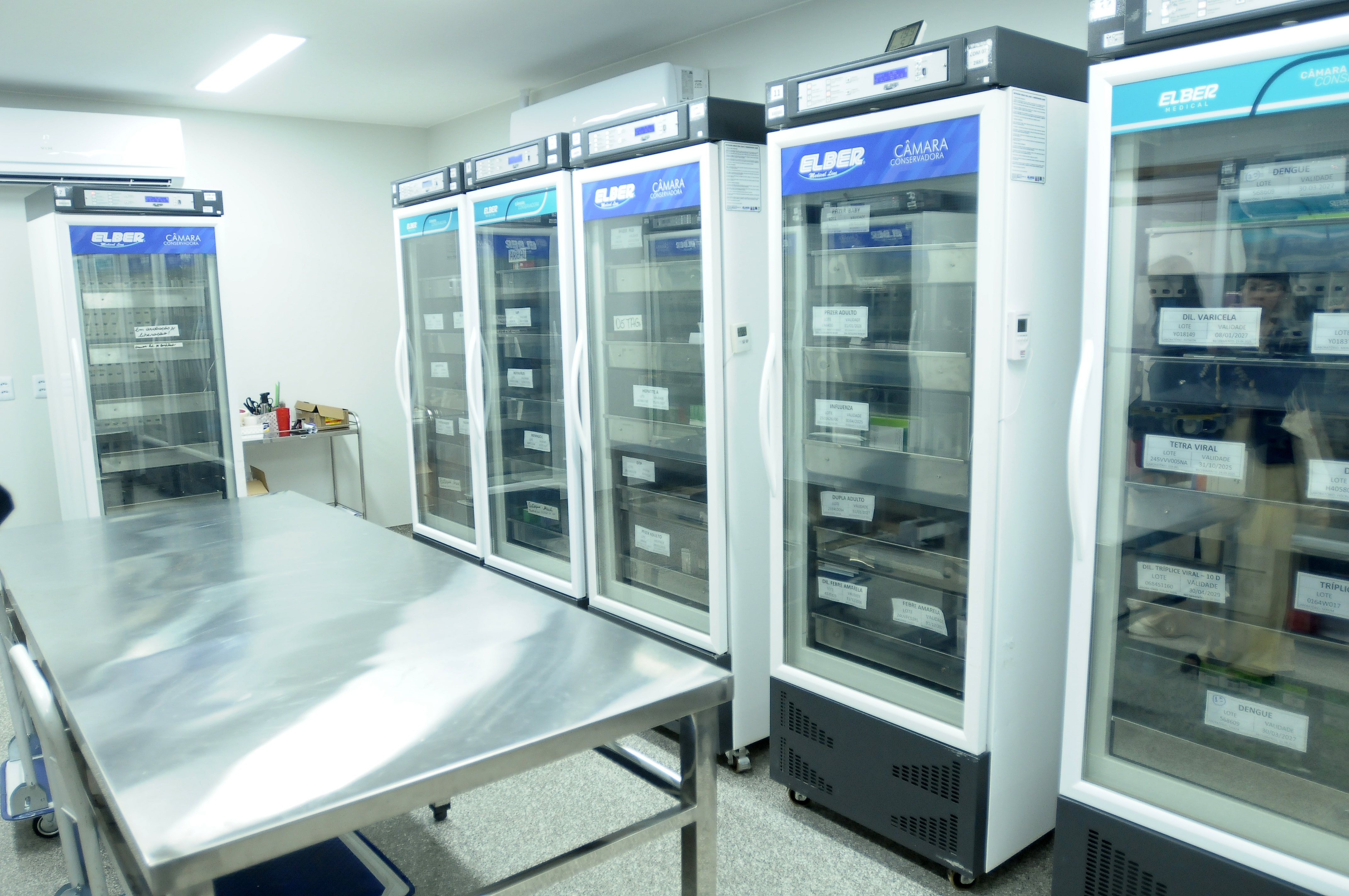 Com inauguração de nova rede de frio, HRT amplia capacidade de armazenar vacinas
