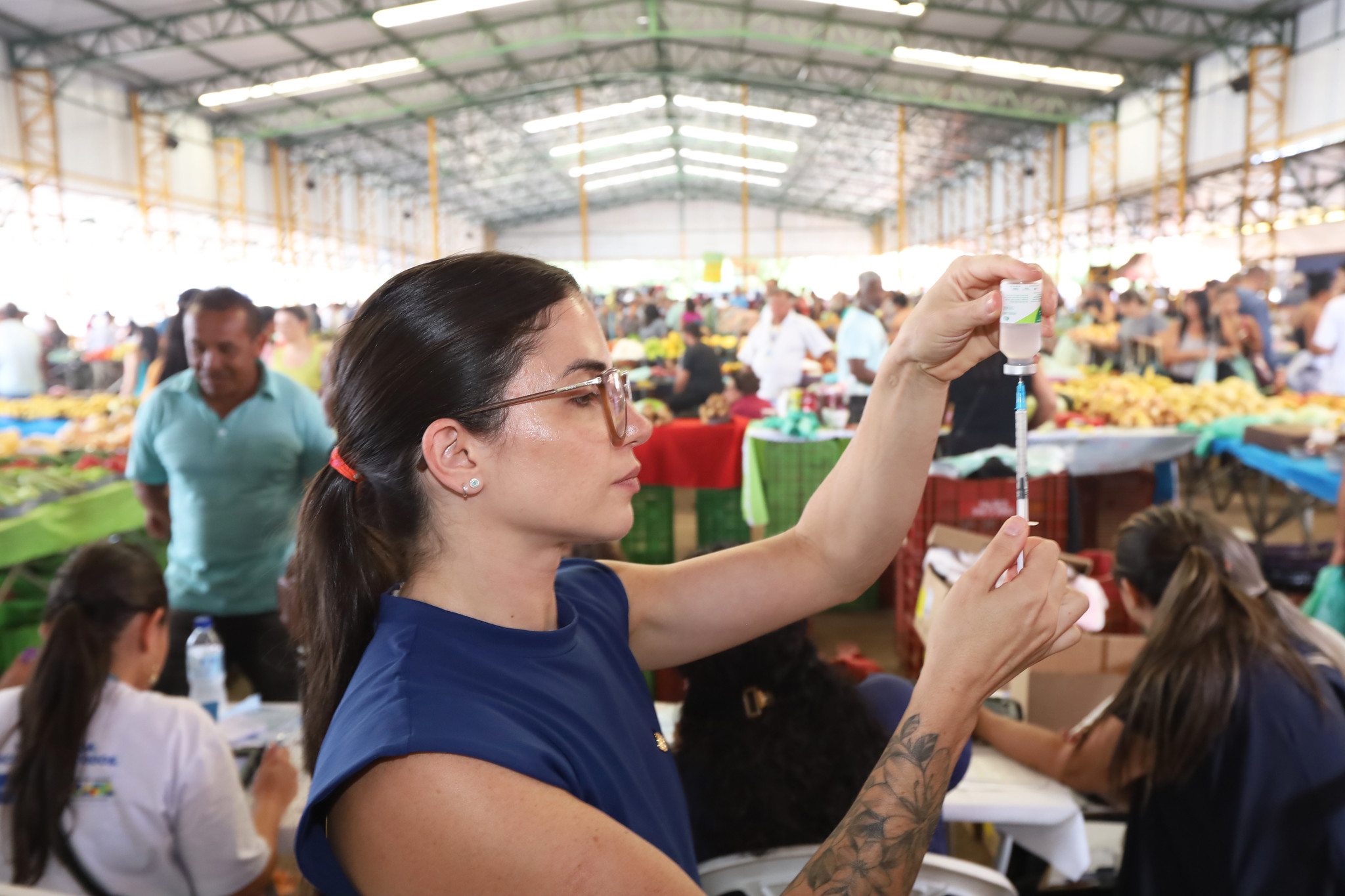 Carro da Vacina leva imunização à população de Brazlândia