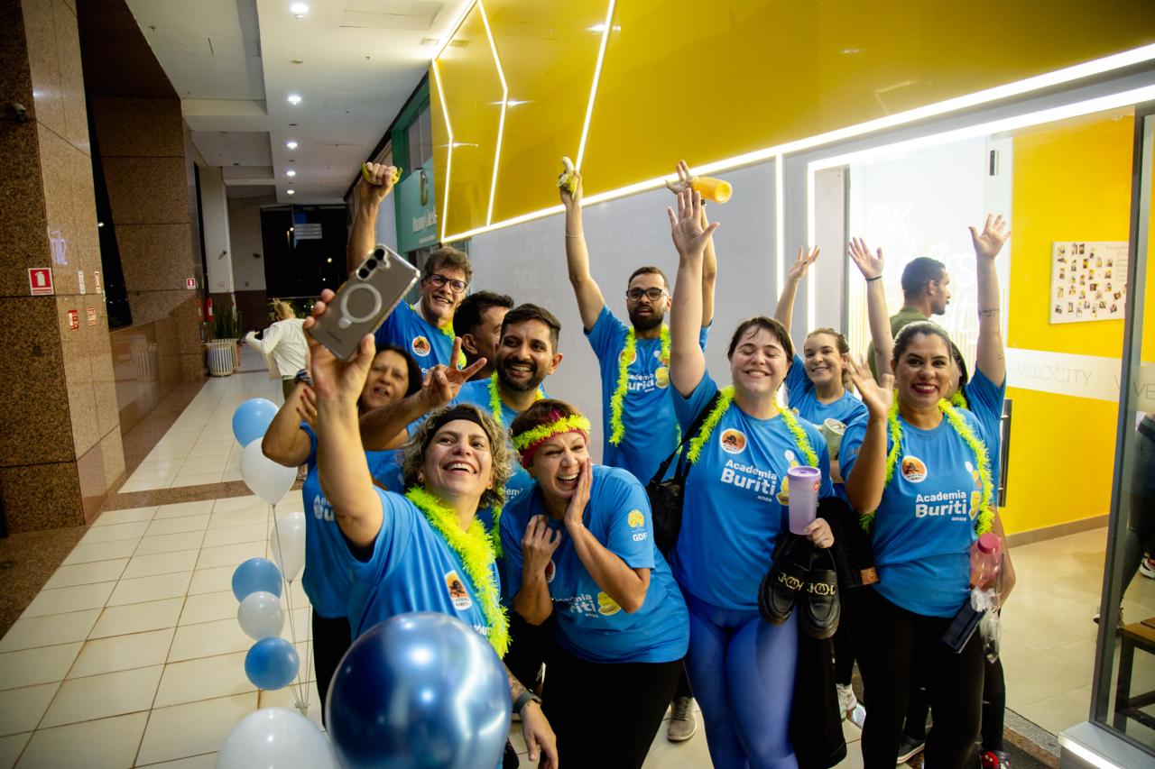 Academia Buriti comemora 5 anos com semana especial de atividades para servidores