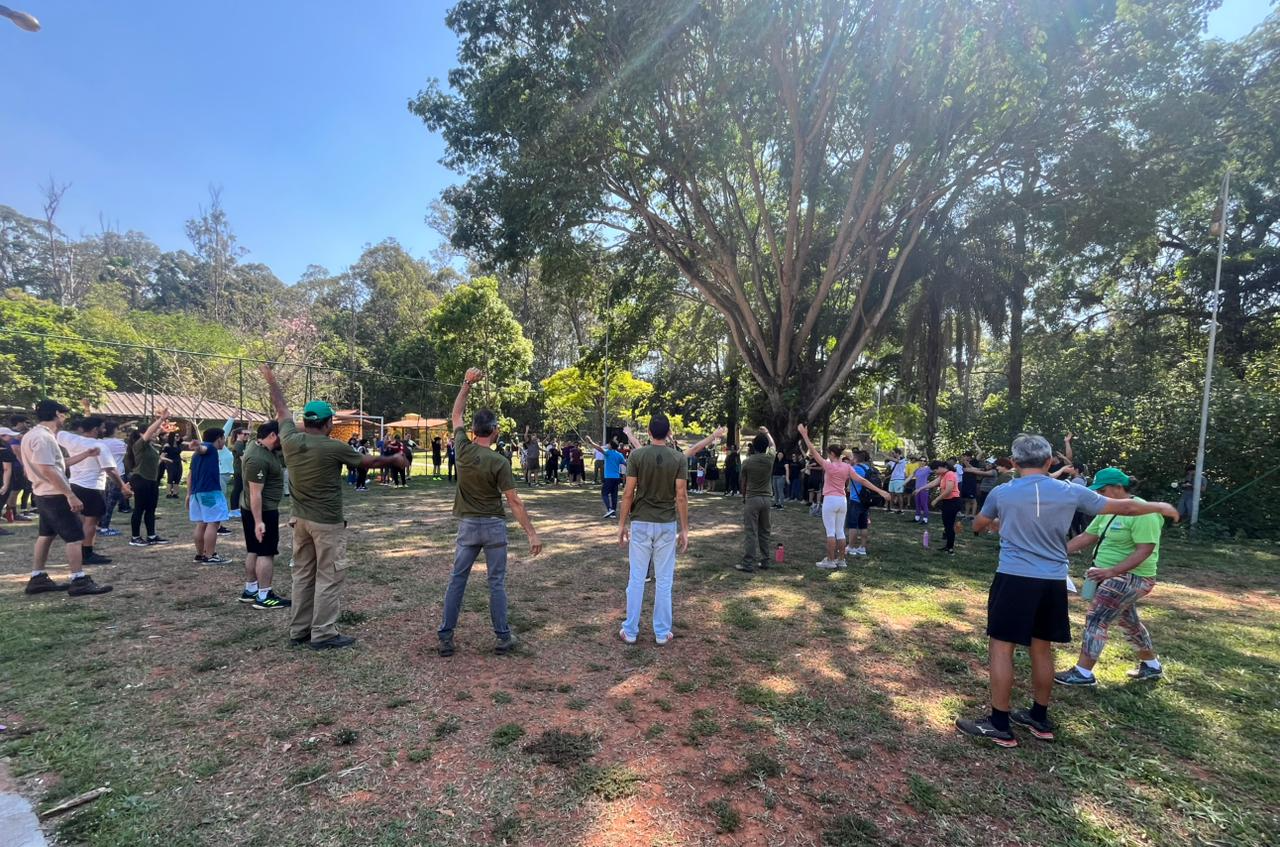 Semana da Saúde é encerrada com caminhada no Parque Saburo Onoyama