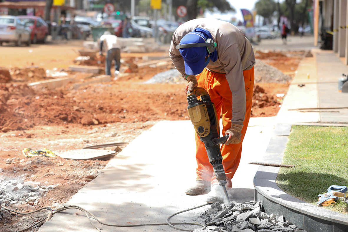 GDF amplia reforma no Setor Comercial Sul e inicia obras na Quadra 6 com investimento de R$ 3 milhões