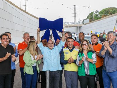 Com investimento de R$ 33,5 milhões, viaduto do Jardim Botânico é inaugurado