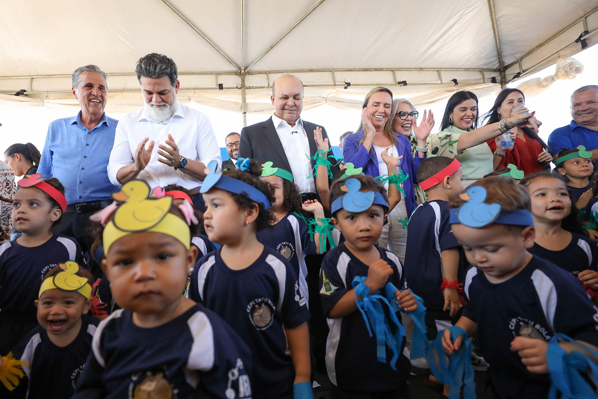 Governador Ibaneis Rocha inaugura nova creche em Samambaia e amplia rede de ensino para crianças em tempo integral