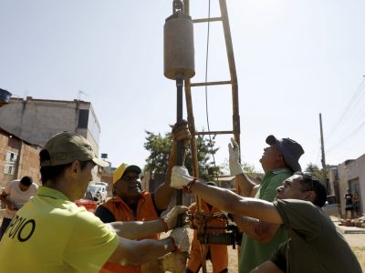 GDF faz estudos de solo para pavimentação da região da Feira do Produtor, no Sol Nascente/Pôr do Sol