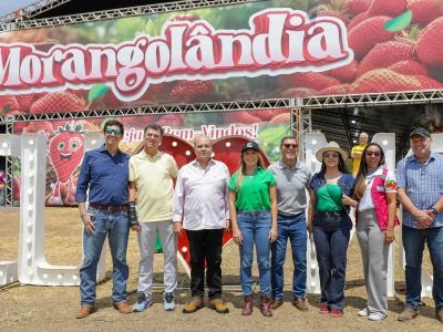 Festa do Morango movimenta a economia de Brazlândia com comercialização de produtos, feira de artesanato e shows