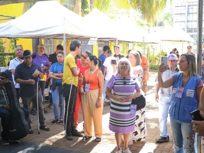 Feira discute os desafios e avanços da pessoa com deficiência visual no DF