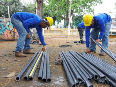 Parquinhos e quadras esportivas do Guará passam por manutenção