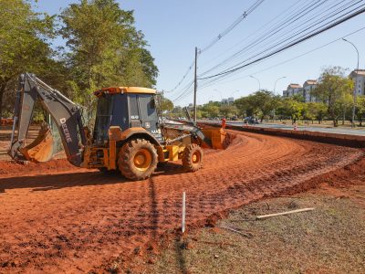 Novo acesso do Sudoeste ao Parque da Cidade começa a ser construído