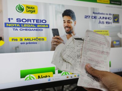 Nota Legal sorteia R$ 3 milhões em prêmios nesta quinta-feira (27)