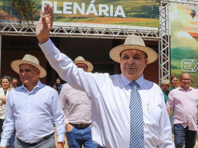 Em visita à ExpoAbra, governador Ibaneis Rocha destaca parcerias do GDF com o agronegócio